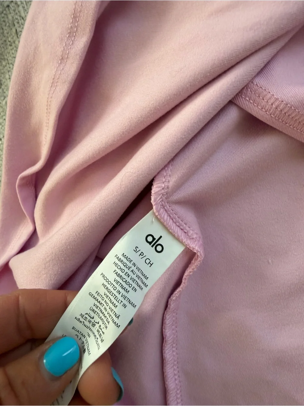 ALO Yoga Pink Mini Skirt